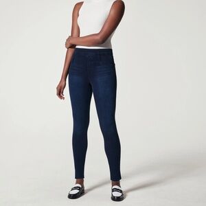 SPANX Dark Blue Ankle Length Jegging Jeans 12